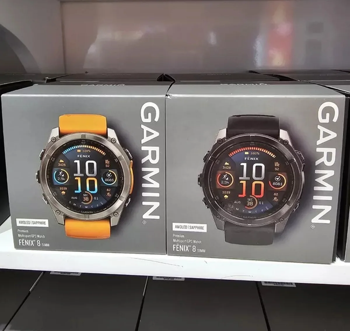 BRAND NEW WITH WARRANTY CARD Garmins-Fenix 8 Sapphire Smartwatch Athlete GPS Watch - 51 mm AMOLED WITH WARRANTY