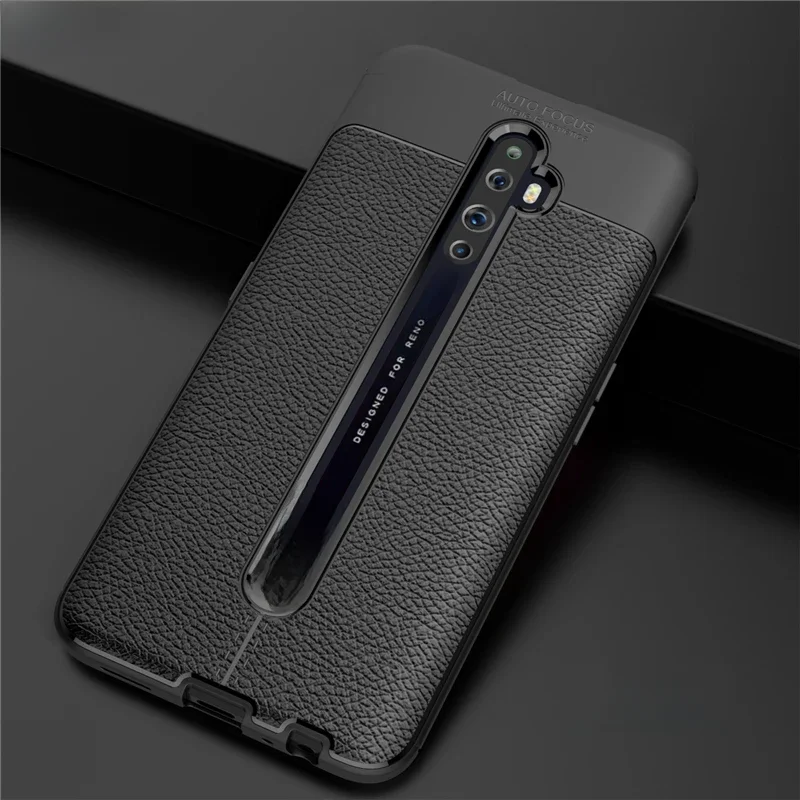 Pokrowiec na telefon Oppo Reno 2Z Etui ze skóry PU Miękki silikonowy pokrowiec Anti-knock Bumper Reno2Z Reno2 Z Etui na telefon OPPO Reno 2Z 11 — zdjęcie produktu 7