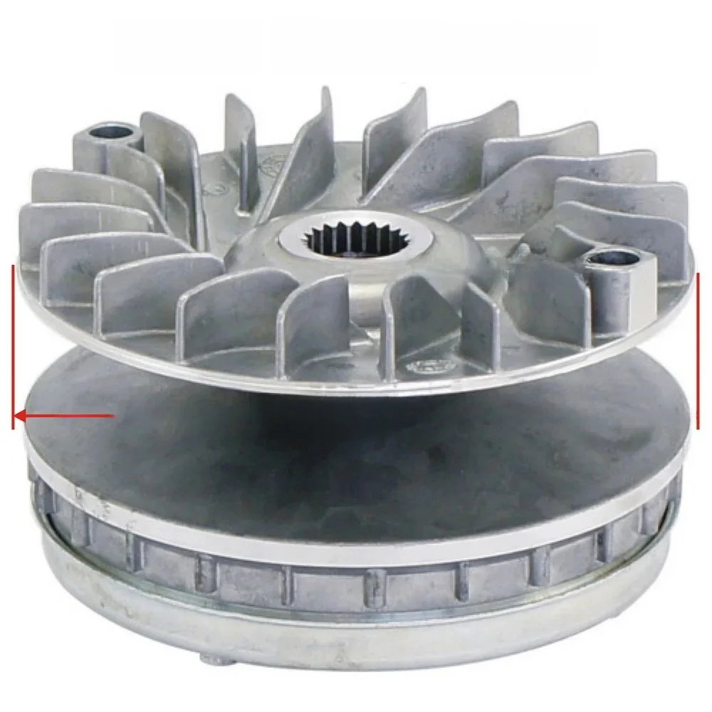 Przednie koło pasowe sprzęgła CVT do motocykli 27254 180NMQ.9.1 do skuterów Linhai Yamaha 400 Keeway Jinlang Feishen Akcesoria do quadów — zdjęcie 2