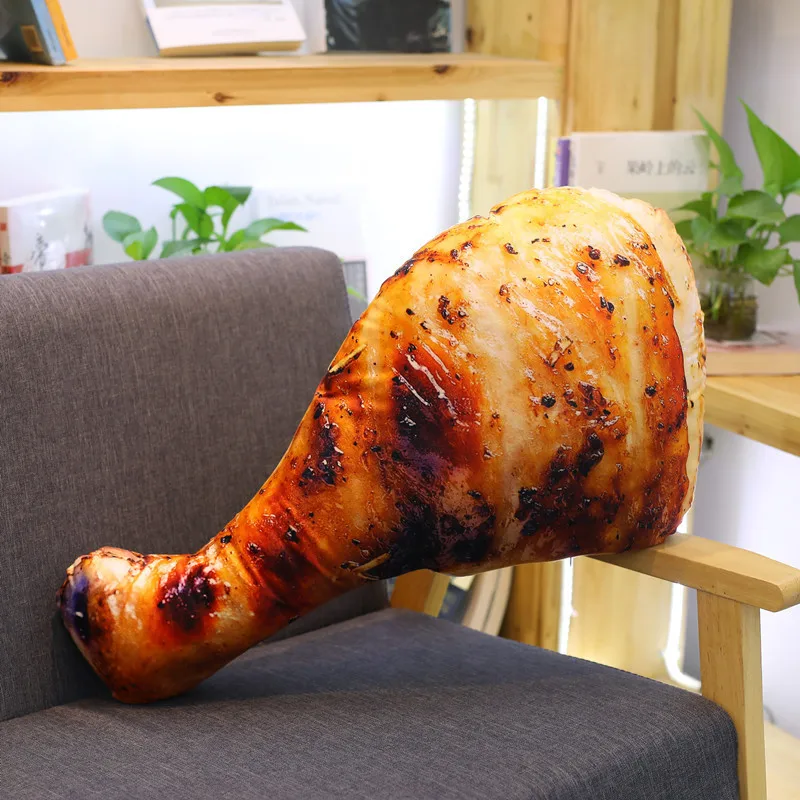 (20cm)Simulation Pig Trotter Plush Pillow Funny Food Shaped Cushion Creative Valentine Birthday Gift Home Decor