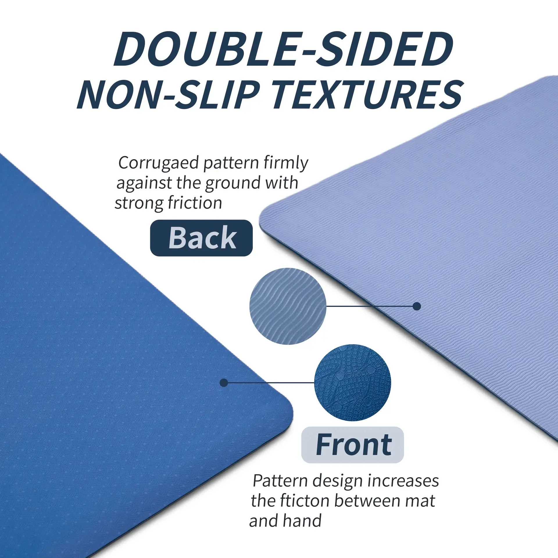 Non-Slip TPE Yoga Mat 72 x 24 - Pilates X Yoga recension och pris