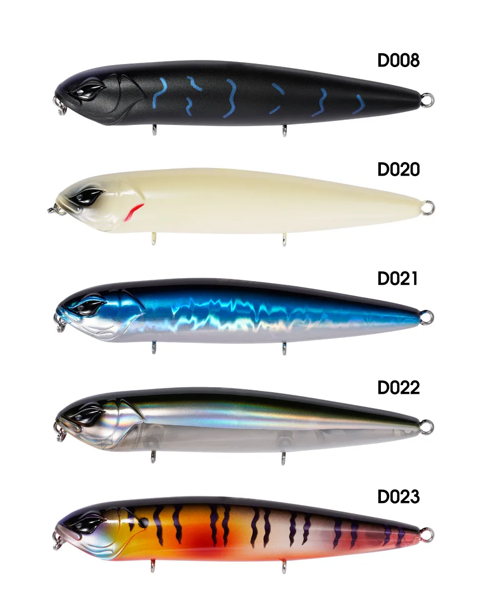 NOEBY Rattle Stickbait Angelköder 120mm 21g Walking the Dog Schwimmender Pencil-Köder für Weitwürfe Harter Wobbler Angelköder – Detail 7