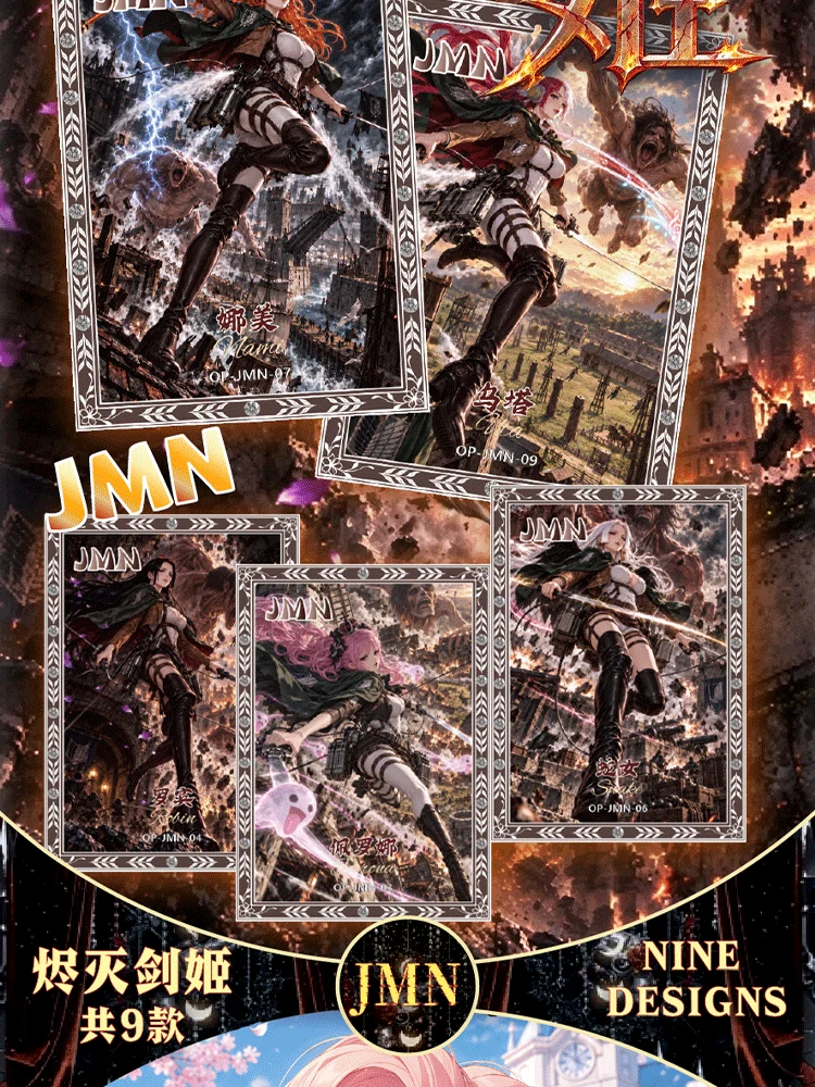 One Piece Vol.1 Metal Enamel Anime Trading Cards Wholesale Collectible Trading Cards for Fans Hobby Gift