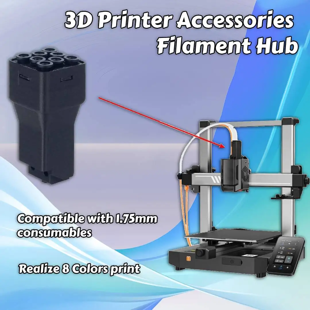 

3D Printer Hub Lightweight Easy Installation Easy to Use 3D Printing Accessories Parts Replacement for Kobra 3 S1C 3 Max S1 Pro