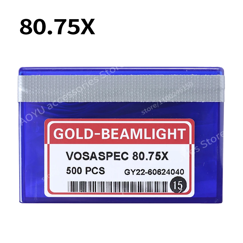 

500 Pcs GOLD-BEAMLIGHT VOSASPEC 80.75(X) Needles For Chinese Computerized Flat Knitting Machines