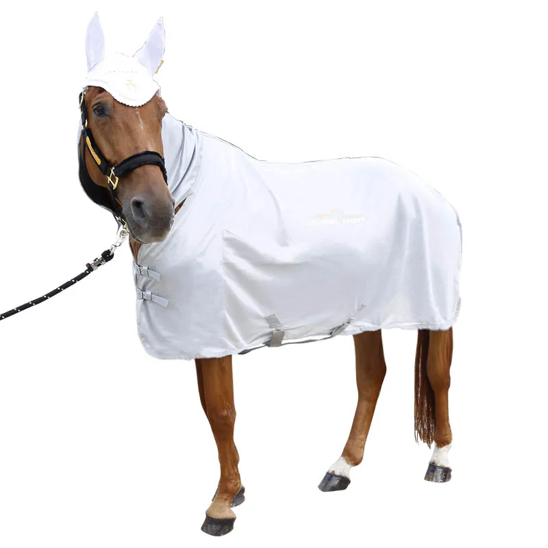 Cavpassion-Breathable Horse Blanket, Removable Throw Section, Aczema Blanket, Ultraviolet Proof