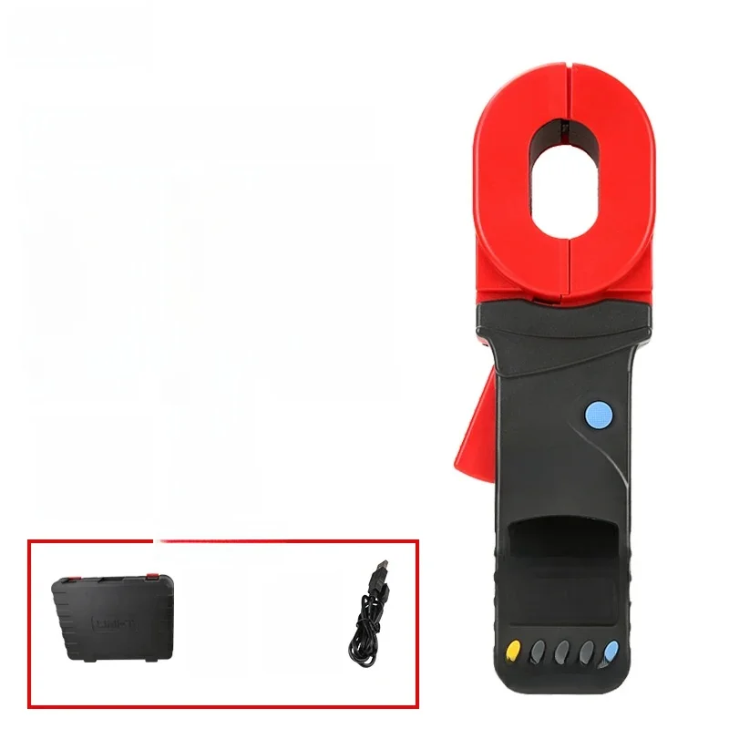 UNI-T Clamp Earth Ground Resistance Tester UT276A+ UT278A+ Digital Clamp Meter Leakage Current Detection Auto Range Data Storage