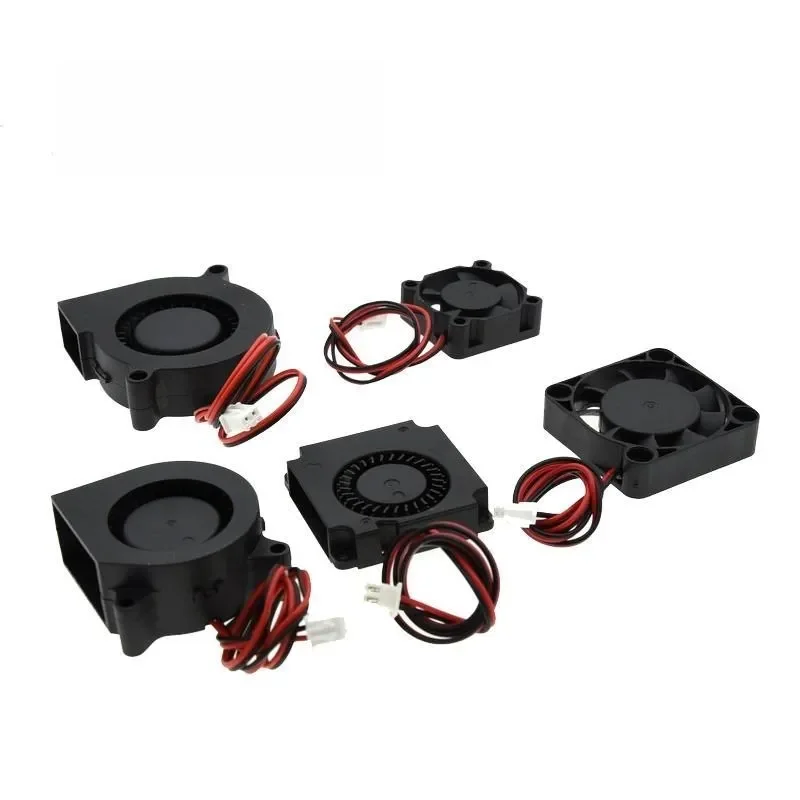 Lüfter 3010 4010 4020 5015 mm Mit 2Pin Dupont Draht Kühler Draht DC 5V 12V 24V mehrere optionen 3D