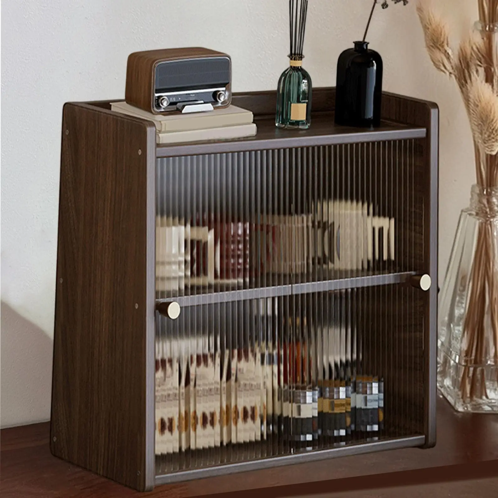 カップホルダー収納ワインキャビネットデスクトップウォーターカップラックデスクオーガナイザーパン収納容器家庭用カウンタートップ用