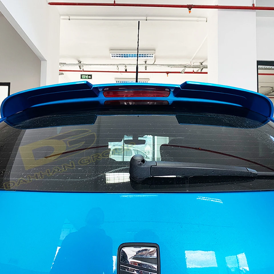 Seat Ibiza MK4 2008 - 2017 Cupra Style 4 porte Spoiler posteriore ala Raw o verniciato plastica ABS di alta qualità Ibiza FR Cupra Kit