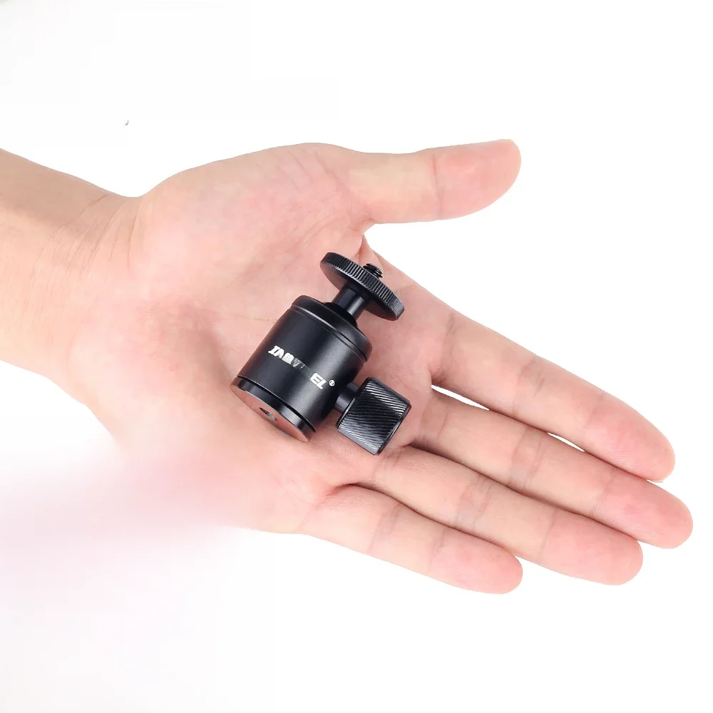 INNOREL B19 Mini głowica kulowa statywu do telefonu komórkowego Smartphone stop aluminium do Selfie Stick lekka kamera 19mm piłka — zdjęcie produktu 7