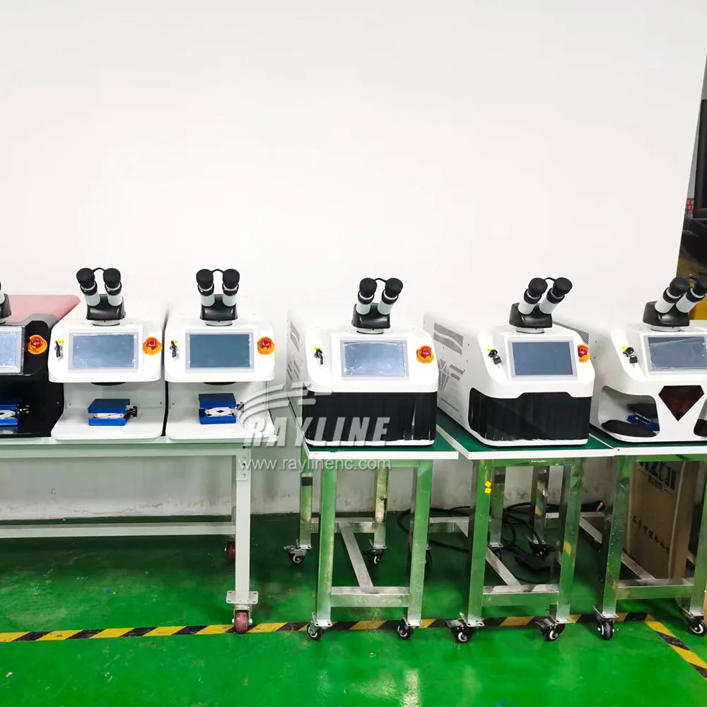 Factory Price Gold Silver Large Touch Screen Portable Desktop 60W 150W 200W Jewelry Laser Welding Machine
