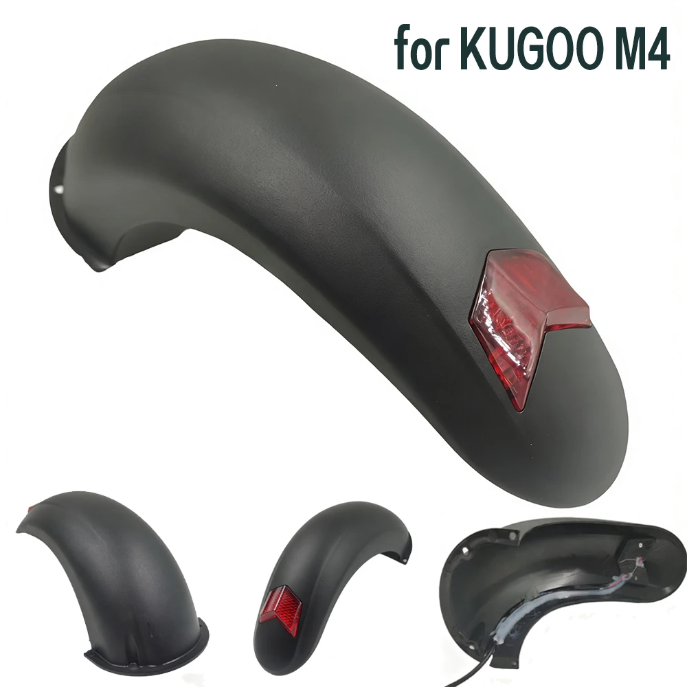 

Для электрических скутеров и деталей электрического велосипеда KUGOO M4, 10-дюймовый задний брызговик, защита от воды на заднем колесе, водонепроницаемый и грязезащитный инструмент
