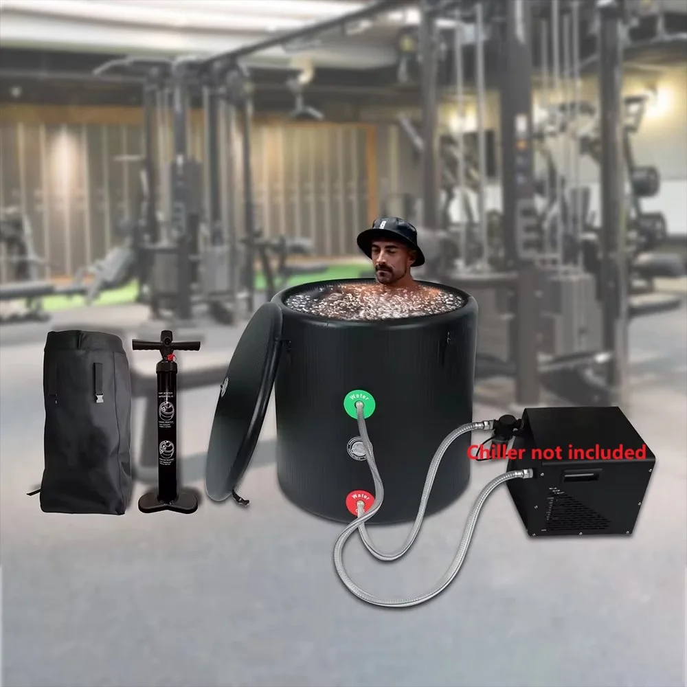 Pro Elite Recovery 90cm Ice Pod Ice Bath Therapy Inflatable DWF Cold Plunge Tub  For  03Hp Water Chiller For  Athletes