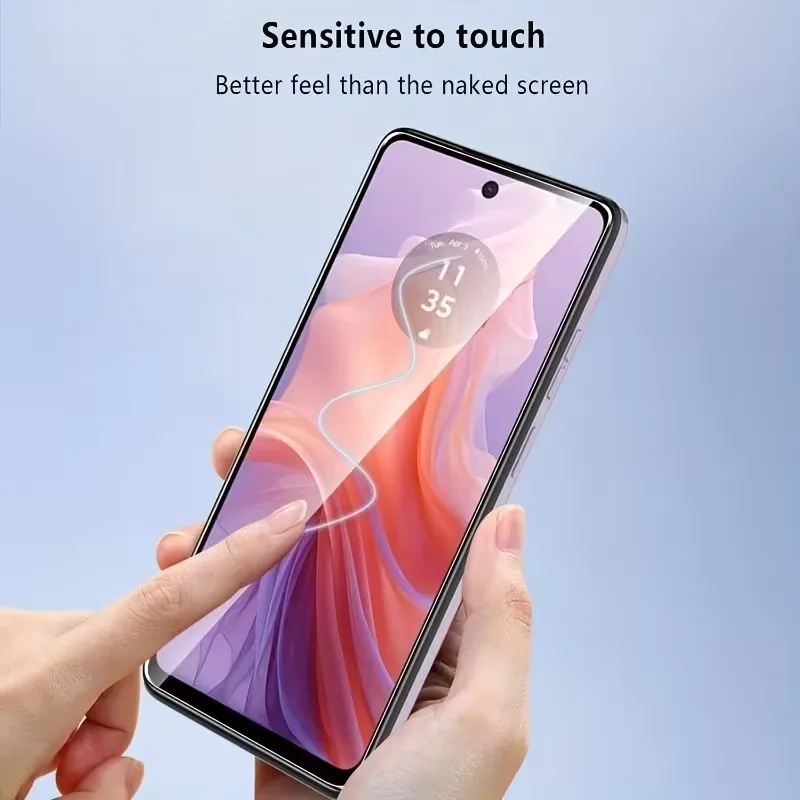 3 Stück Hydrogel-Folie für Motorola Moto Signature 2026 Moto G 2022 G Power/G Stylus 5G 2024 2025 G Play 2023 Displayschutzfolie – Detail 3