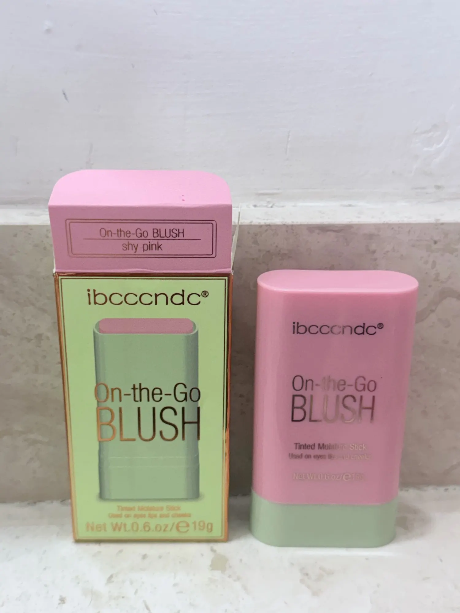 Make Up Functional Blush Stick Easy Color Rouge Blusher Cream Waterproof High Color Rendering Brightening Skin Tone Hot photo review