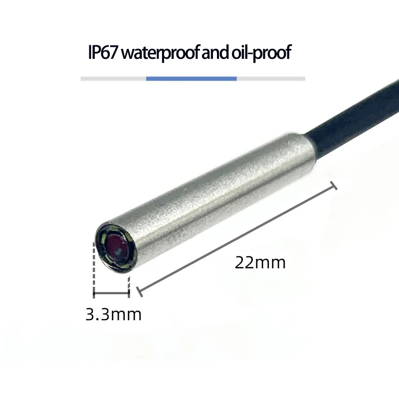 1MP diameter 3.3mm ultra-thin endoscope Macro industrial pipeline inspection