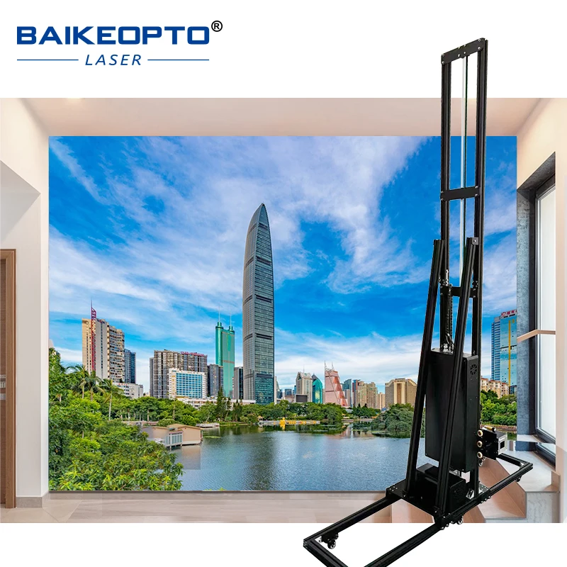 BK-UP200WX New Automatic Wall Print Machine Inkjet Printer Direct Print on Mural Printing Machine Indoor Outdoor