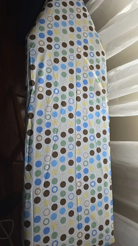 Durable Ironing Board Cloth New Heavy Heat Resistant Thickened Ironing Board Cover Pad Universal Laundry Supplies Printed Padded photo review