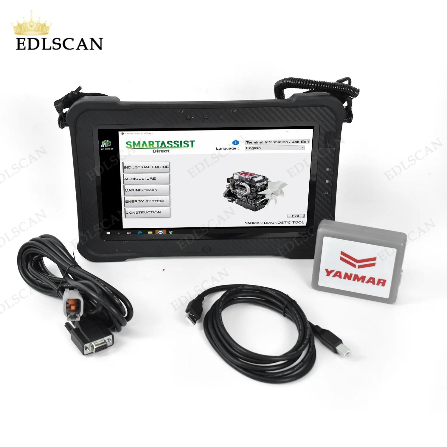 For Yanmar Diesel Engine Excavator Tractor  Marine Generator With Xplore Tablet For Yanmar diagnostic tool