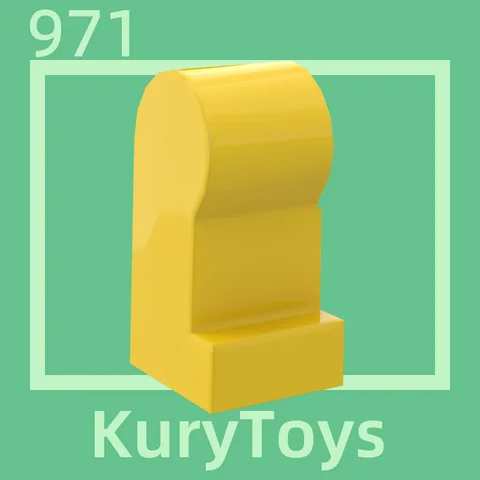 Kury Toys пластиковые строительные блоки 100 шт — детальный вид товара