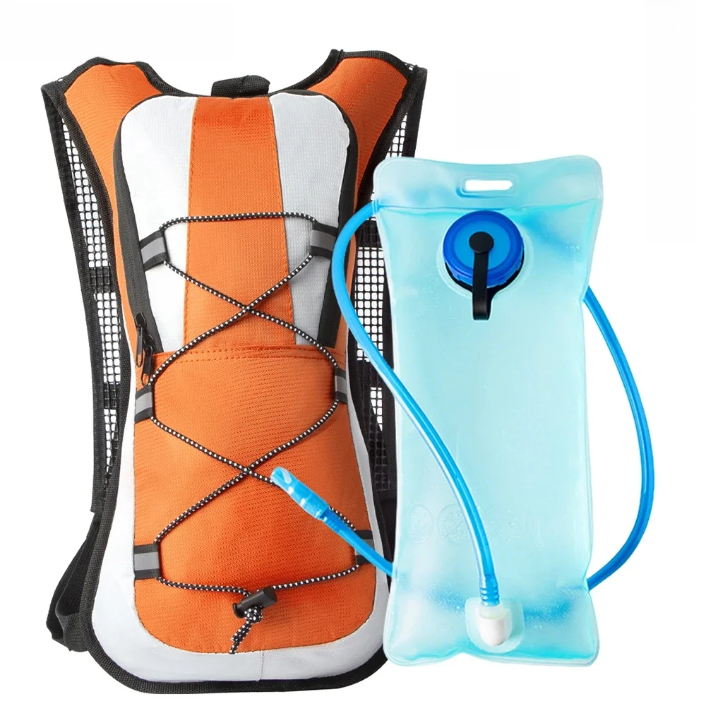 AliExpress WEPPKK 1Pcs Lightweight Hiking 5L Backpack with 2L Water Bag for Men Women Travel Camping Cycling Climbing Outdoor Waterproof Daypack