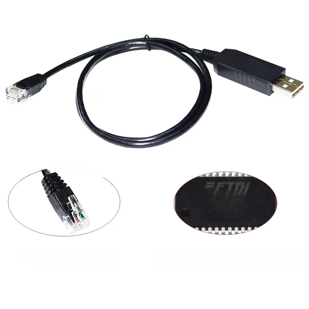 P1 Poort Nederlandse Slimme Meter Kable Ftdi Usb Naar Uart Ttl 5V RJ11 RJ12 6P4C Kaifa MA105 Iskra AM550 landies E350 Iskra ME383 Kabel - afbeelding 2