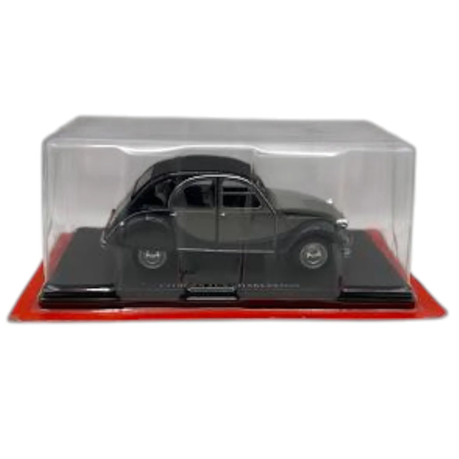 Salvat, Voiture française classique 2Cv Charleston, Miniature moulée sous pression, Échelle 1:24, Collection Salvat, Collection de nos voitures bien-aimées sans Facículo, Emballage blister et parfois vitrine, Peut être froissé, Base d'identification avec marque, modèle et année
