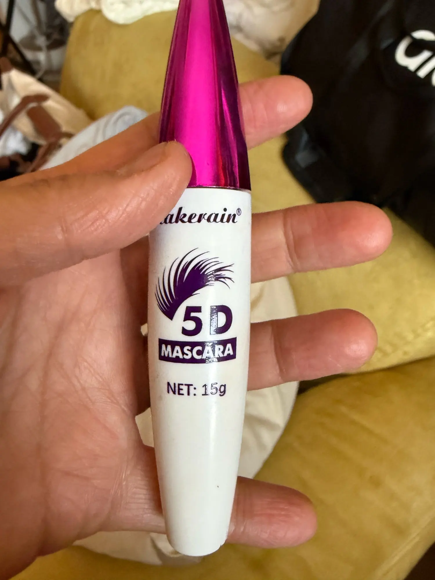 5d Mascara for All Eye Lash Mascara Waterproof Lengthening and Volume Cosmetics Makeup Woman Eyelash Black Brown Effect Extended photo review