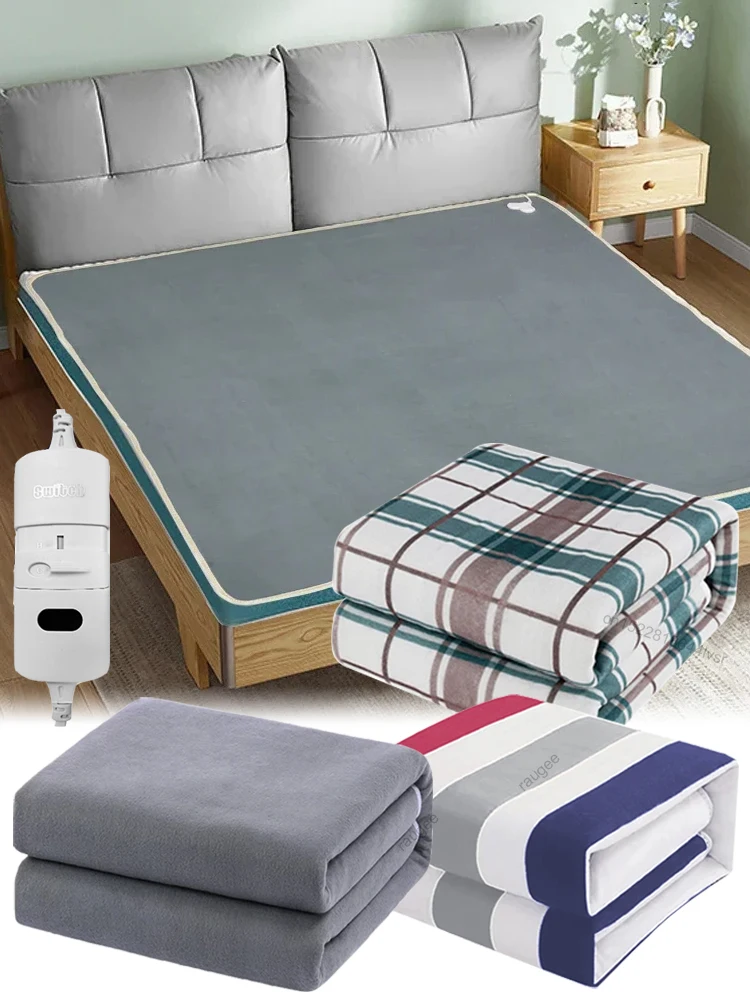 Elektrische Heizdecke 220V, elektrische Heizmatte, thermische Matratze, elektrische Heizdecke, Körperwärmer, Heizmatte, elektrisches Heizkissen für das Bett.