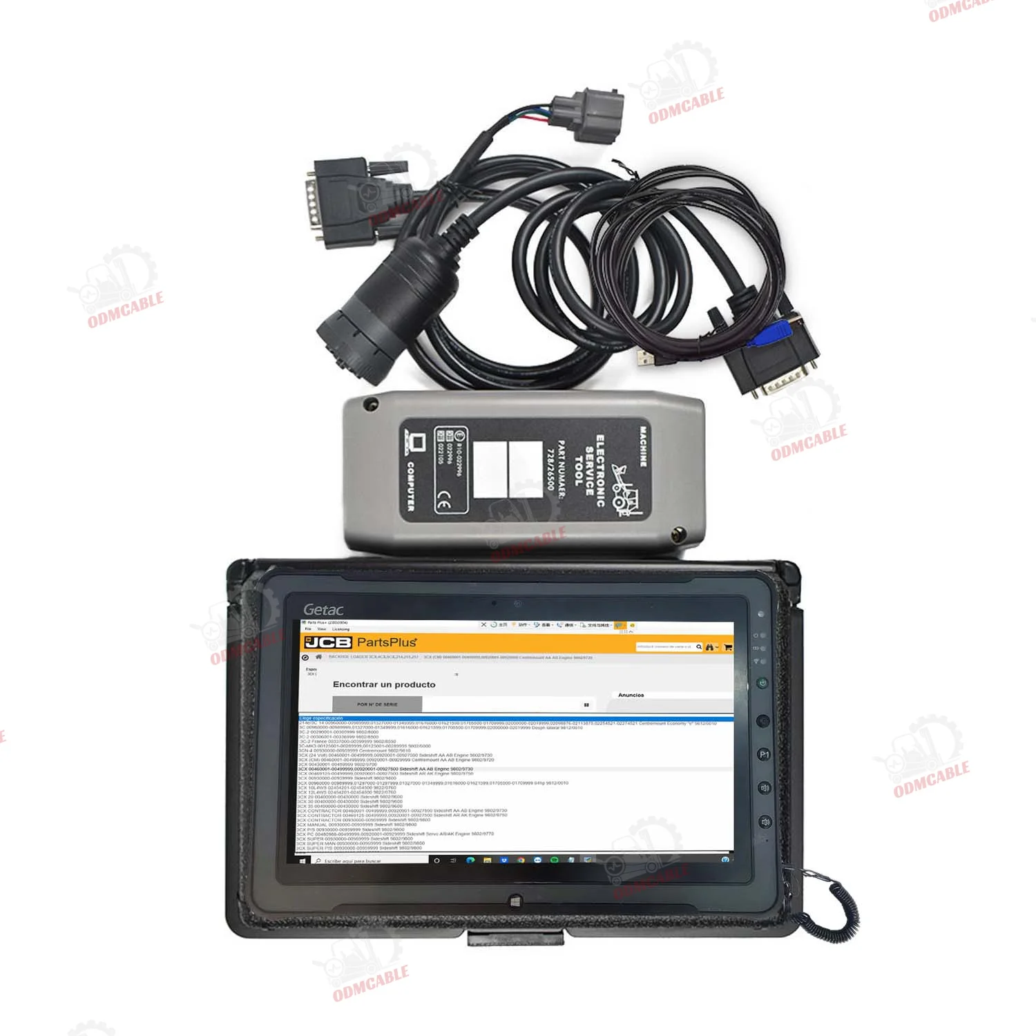 2024 f110 tablet for jcb auto diagnostic scanner suitable full set for jcb master spare parts electronic service tool