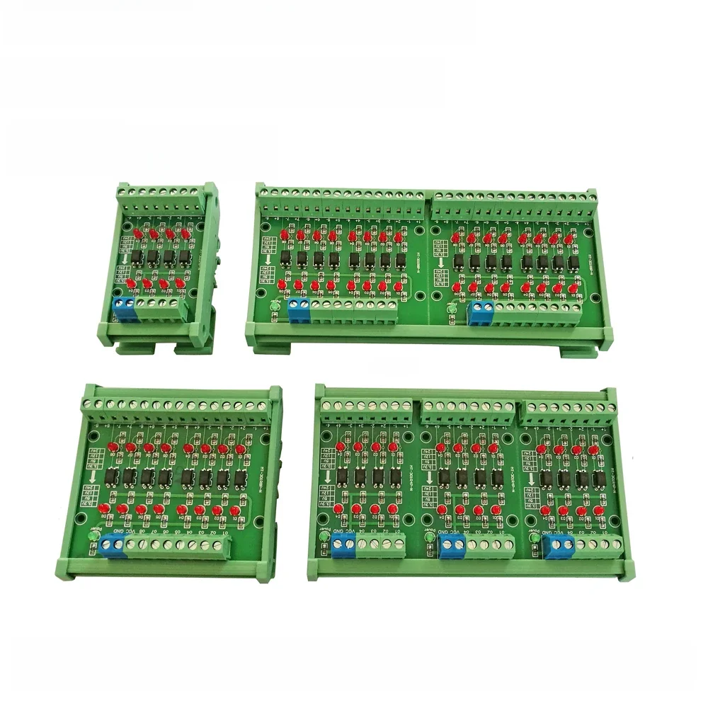 2-32 Way PNP Output Optocoupler Isolation Board Voltage Converter Isolated Module PLC Signal Level Board 1.8V 3.3V 5V 12V 24V — zdjęcie 2