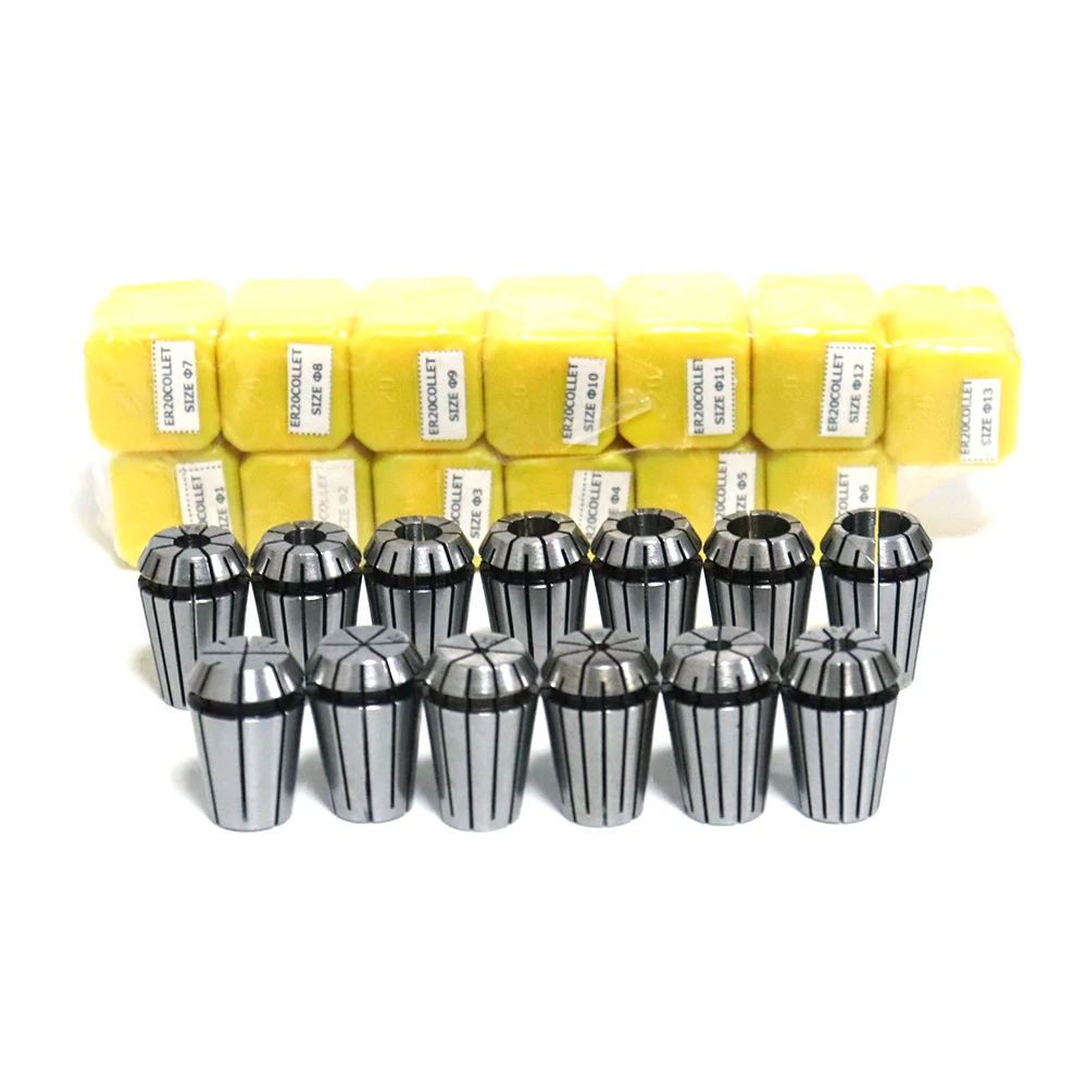 Imagem -06 - Motor de Fresagem Cnc Refrigerado a ar Eixo de 2.2kw 2200w 220v Pinças Er20 13 Pcs 113 mm Máquina-ferramenta