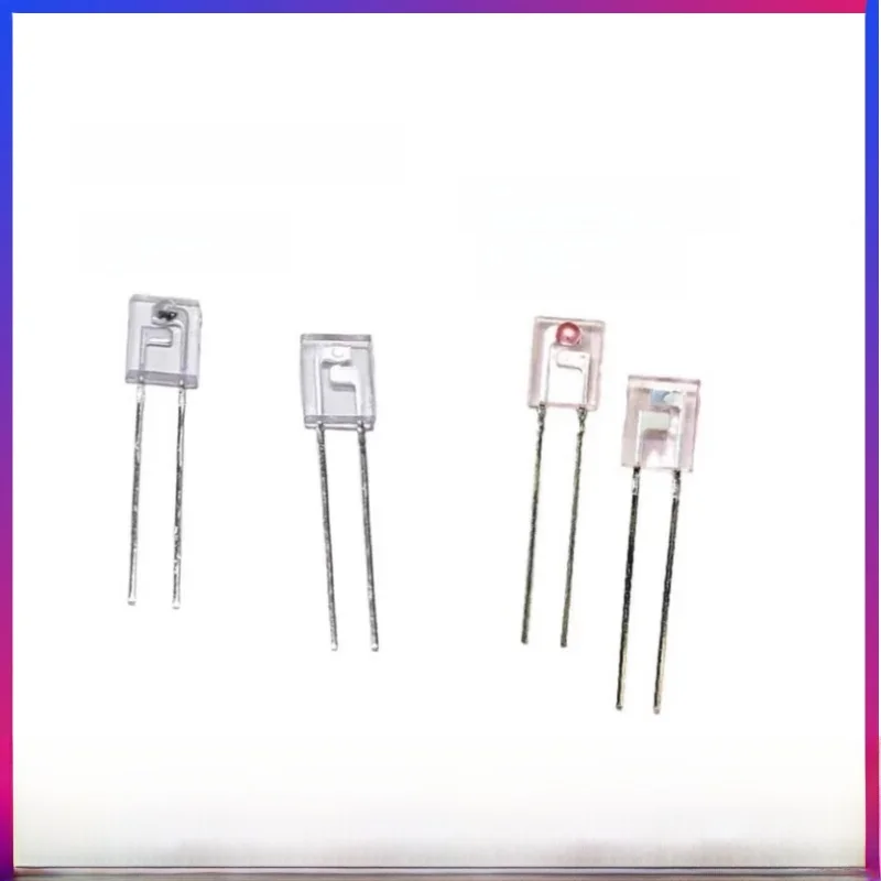 50 100 pcs LTE-302 LTR-301 L=4.4mm side infrared emitting diode wavelength 940nm mouse emitting tube DIP-2