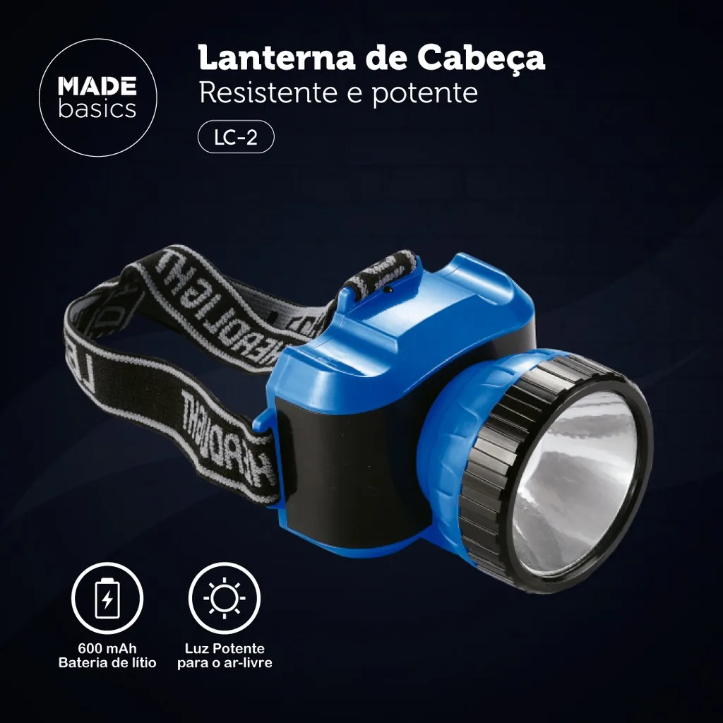 BANG STORE-7 Leds Rechargeable Head Flashlight Hunting Fishing-LC-2 FAST SHIPPING TO ALL BRAZIL