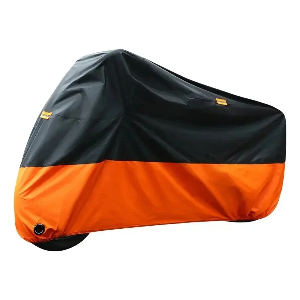 AliExpress NONE Motorcycle Thick 190T Waterproof Universal Outdoor Uv Electric Bike Protective Motorbike Dust Rain Sunshade Cover for All Season