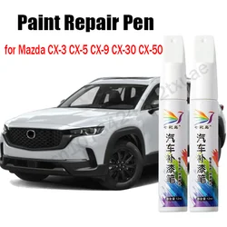 Car Paint Scratch Repair Pen for Mazda CX50 CX30 CX9 CX5 CX3 Paint Reair Accessories Black White Red Blue Gray