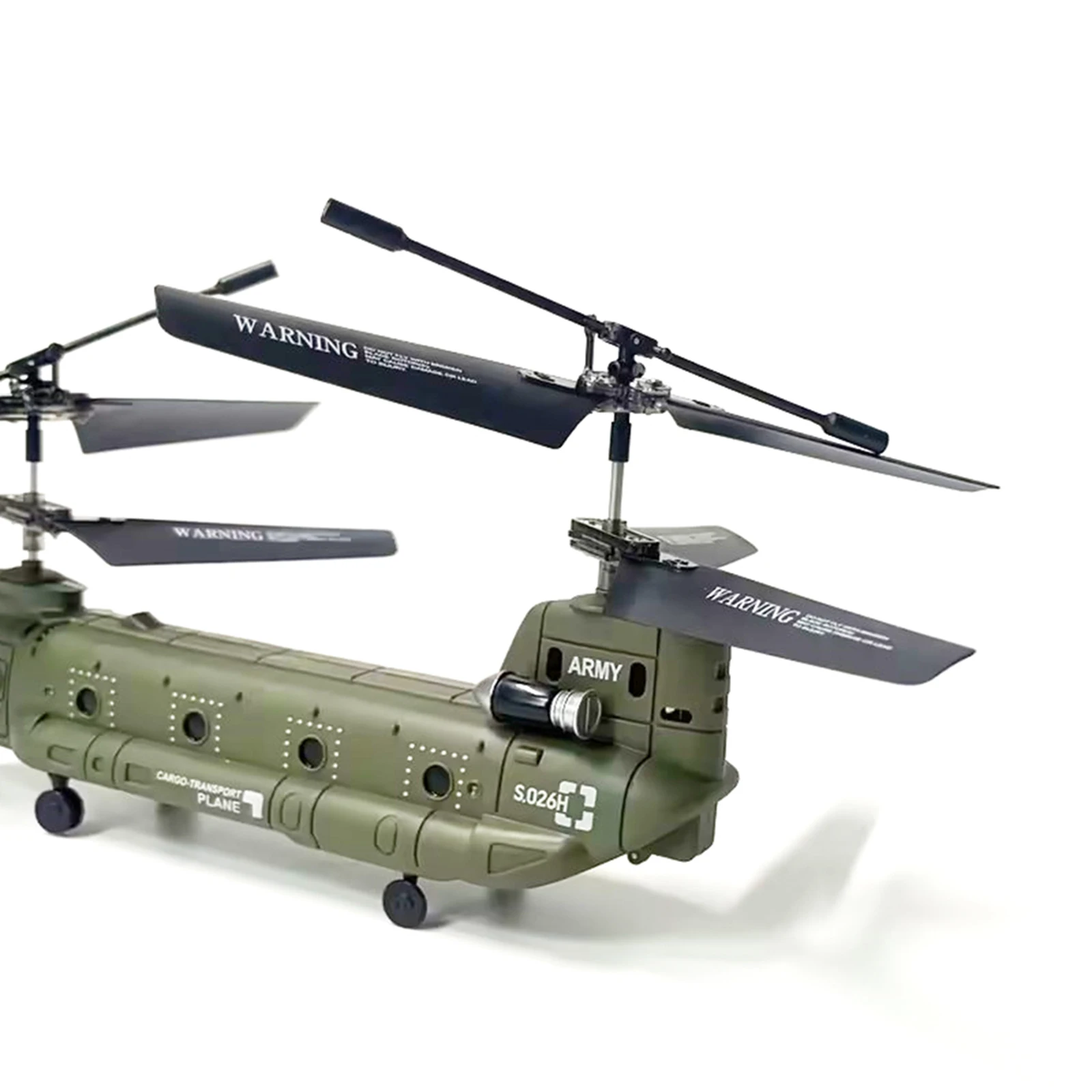 Remote Control Helicopter, S26H Military Transport RC Helicopter with Altitude Hold, Army Helicopter Toys for Kids Military Fans