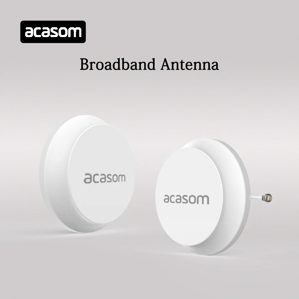 Antena de techo interior de 2,4 GHz, 5,8 GHz, WiFi6, WiFi6E, frecuencia de banda ancha de 2000-6000MHz