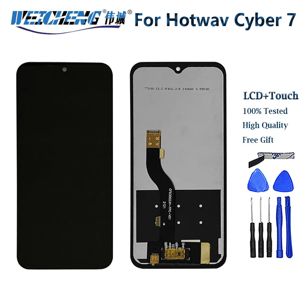 Lcd For Hotwav Cyber 13 Pro LCD Display+Touch Screen Digitizer Assembly For Hotwav Cyber 9 Pro Cyber 7 Cyber 8 Cyber 15