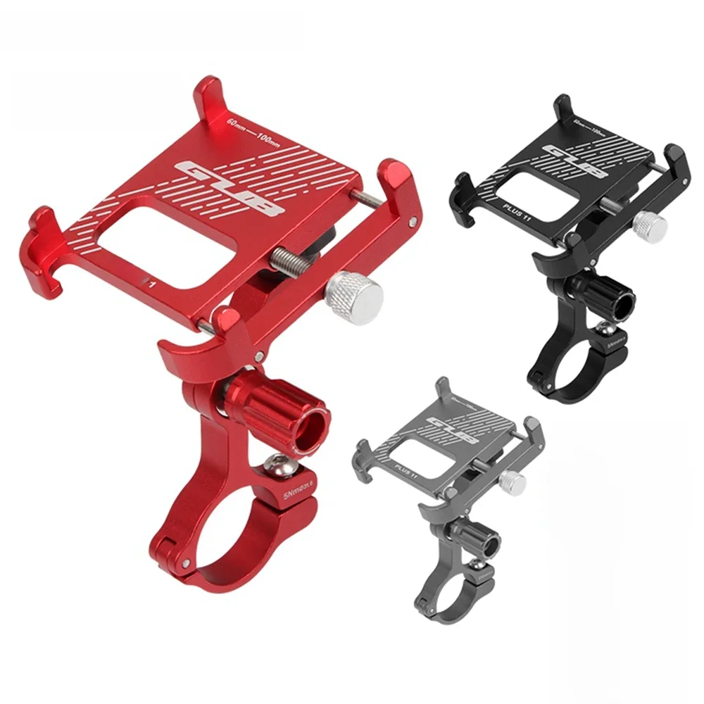AliExpress UK GUB PLUS 11 Bicycle Phone Holder For 3.5-6.8 inch Phone MTB Road Bike Motorcycle Electric Bicycle Mount Support Handlebar Clips