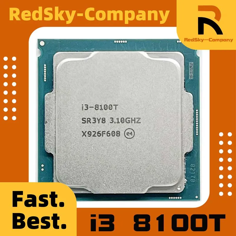 

Процессор Core i3 8100T, 3,1 ГГц, 4 ядра, процессор LGA 1151,