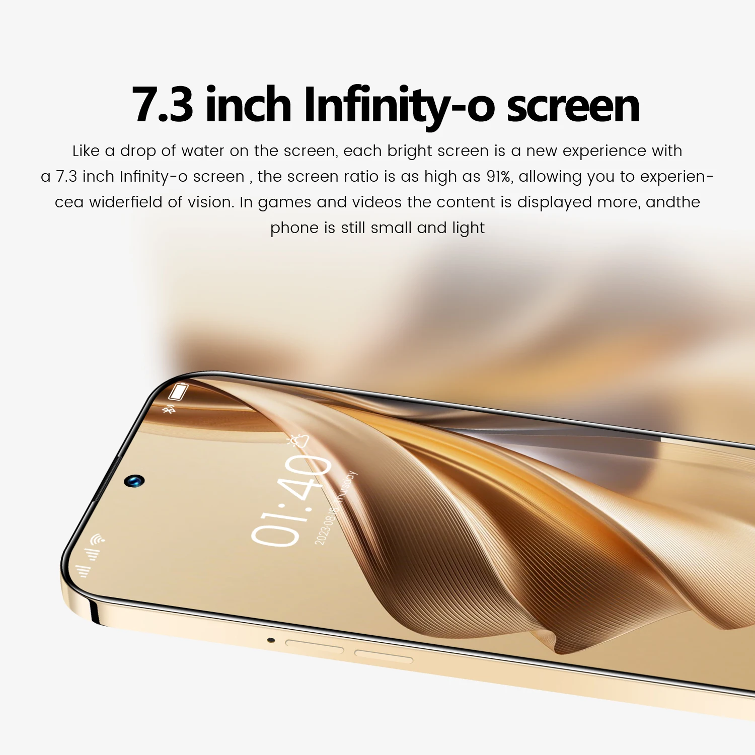 Reno10 Pro+ New Smartphone 7.3inch Full Screen 4G/5G Cell Phone 16TB+1TB 7800mAh Mobile Phones 108MP Global Version Celulares