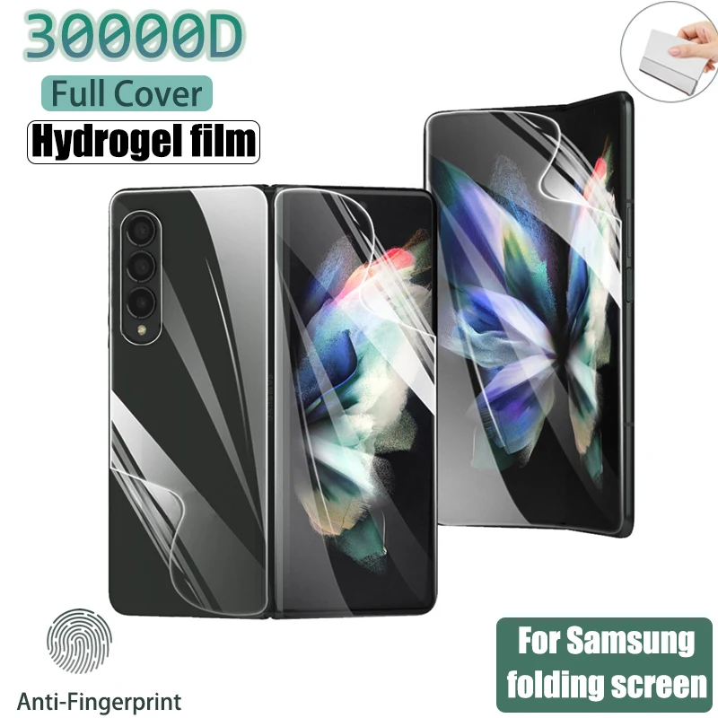 

For Samsung Galaxy Z Fold 6 5 4 Screen Protector Flip 3 2 Front Back Fold5 Fold4 Fold3 Fold2 Filp5 Flip4 ZFold Diamond Film