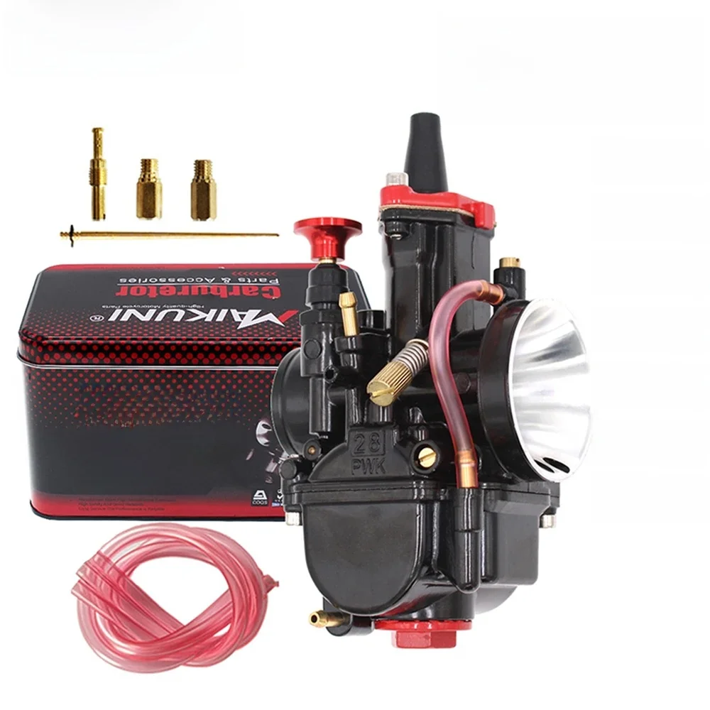 AliExpress LARATH PWK Carb Universal Modification Motorcycle Carburetor For Scooters ATV With Power Jet Dirt Bike Motocross Flat High Performance