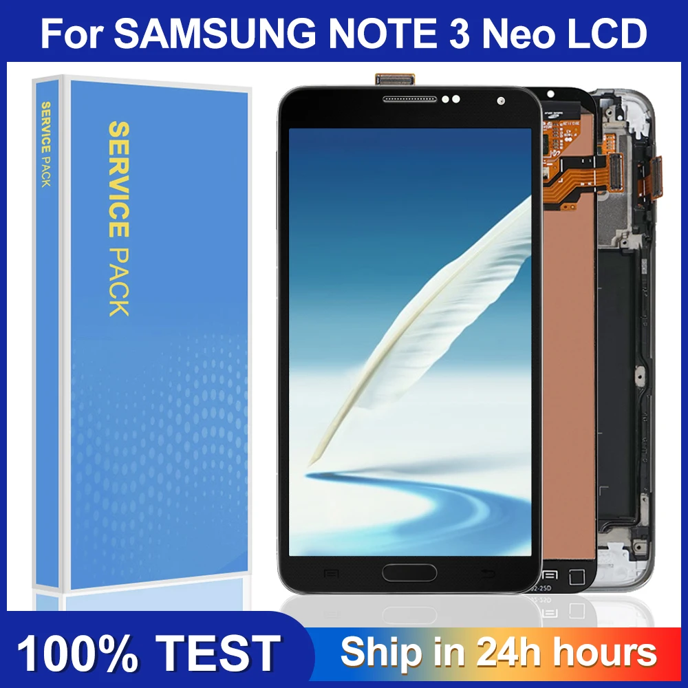 5.5\'\' AMOLED LCD Display For Samsung Galaxy Note 3 Neo mini N7505 SM-N7505 LCD Display Touch Screen Digitizer Assembly