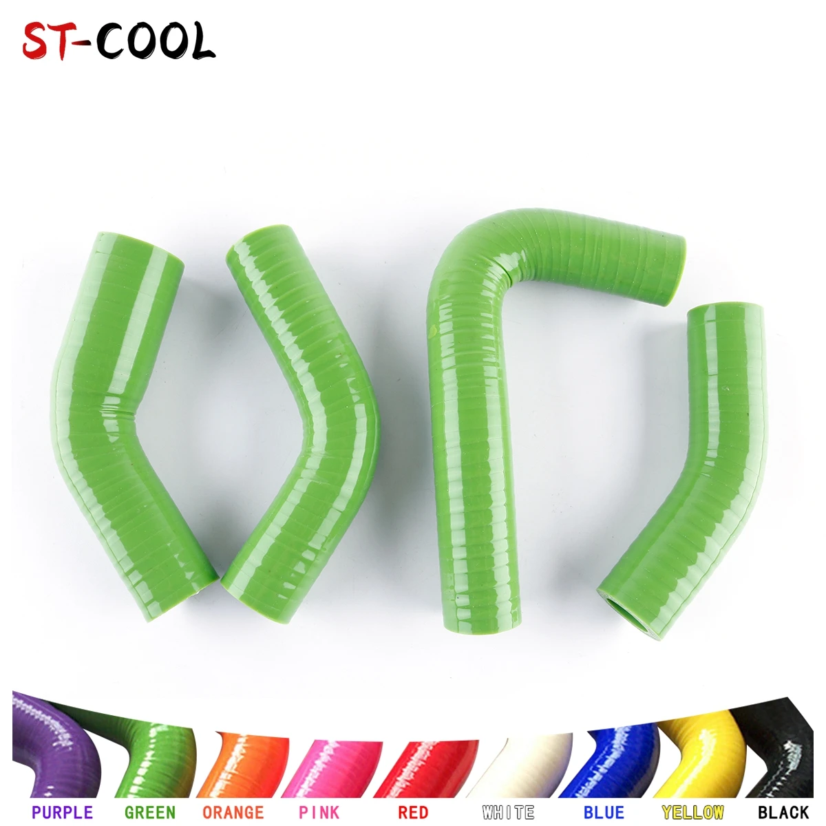 

FOR YAMAHA RD RZ 350 YPVS Turbo Boost Silicone Hoses Tubes Kit Piping 4Pcs 11 Colors