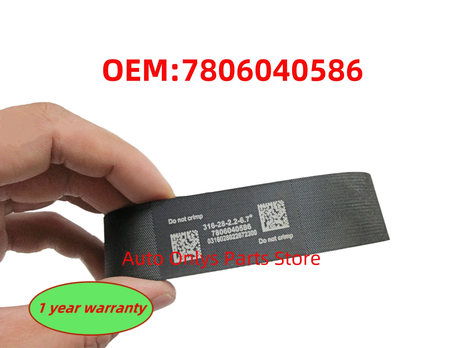 

1 шт. новый 7806040586 высококачественный рулевой ремень для BMW G30 G31 G38 G32 X3 X4 X5 X6 X7 316-28-2.2-6.7 °