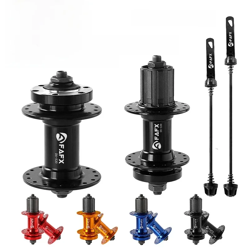 AliExpress NONE FAFX 2 Bearing Mountain Bike Hub 32/36 Holes Compatible 7/8/9/10/11 Speed HG Cassette Cogs Disc Brake Alloy Hub Bicycle Parts