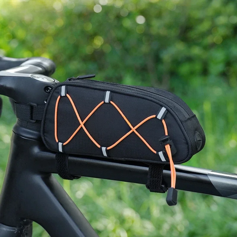 AliExpress ESLNF Bicycle Bag Rainproof Cycling Top Front Tube Frame Bag Large Capacity MTB Road Bicycle Pannier